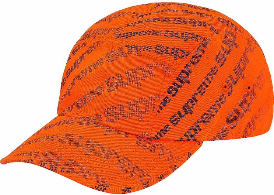 supreme-radial-camp-cap-orange