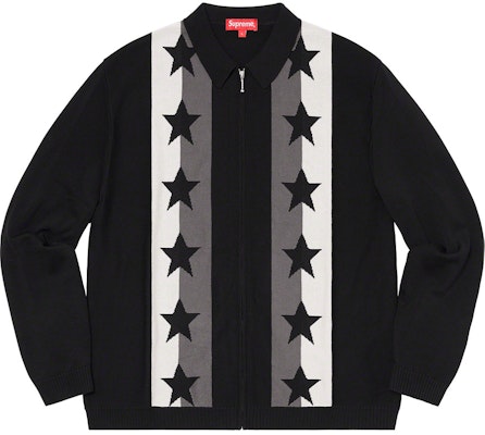 "Chaqueta Polo Supreme Estrellas Cremallera Negra" Buy "Chaqueta Polo Supreme Estrellas Cremallera Negra"