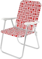 Supreme Lawn Chair Red