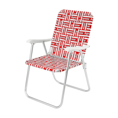 Supreme Lawn Chair Red