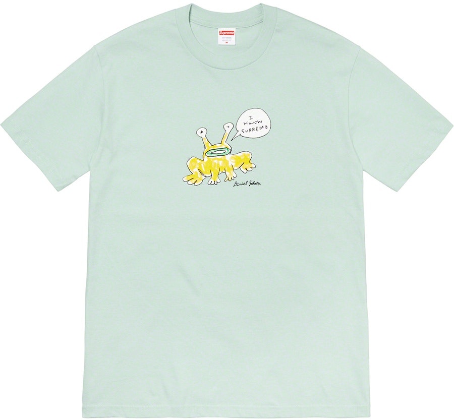 supreme-daniel-johnston-frog-tee-light-teal