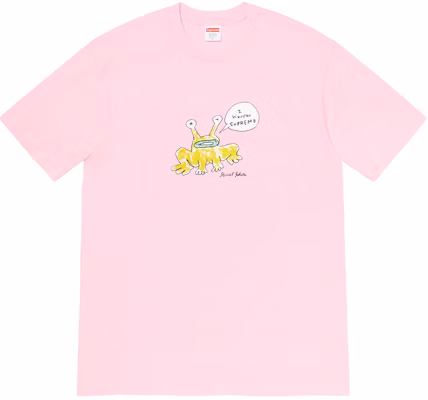 Camiseta Supreme Daniel Johnston Rana Rosa Claro Buy Camiseta Supreme Daniel Johnston Rana Rosa Claro