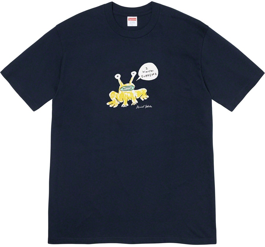 supreme-daniel-johnston-frog-tee-navy