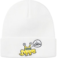 Supreme Daniel Johnston Beanie White