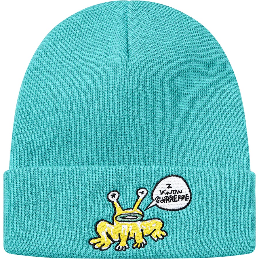Buy Supreme Gorro Daniel Johnston Turquesa