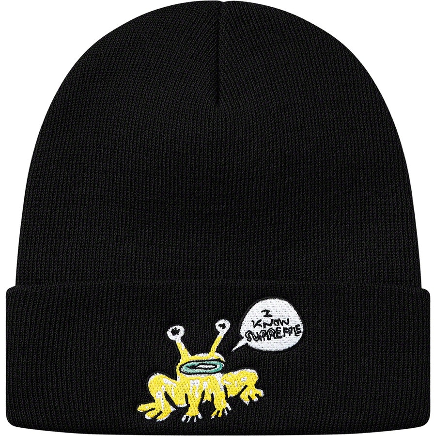 supreme-daniel-johnston-beanie-black