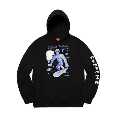 Supreme Daniel Johnston Hooded Sweatshirt Black