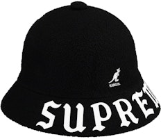 Supreme Kangol Bermuda Casual Hat Black Supreme Kangol Bermuda Casual Hat Black