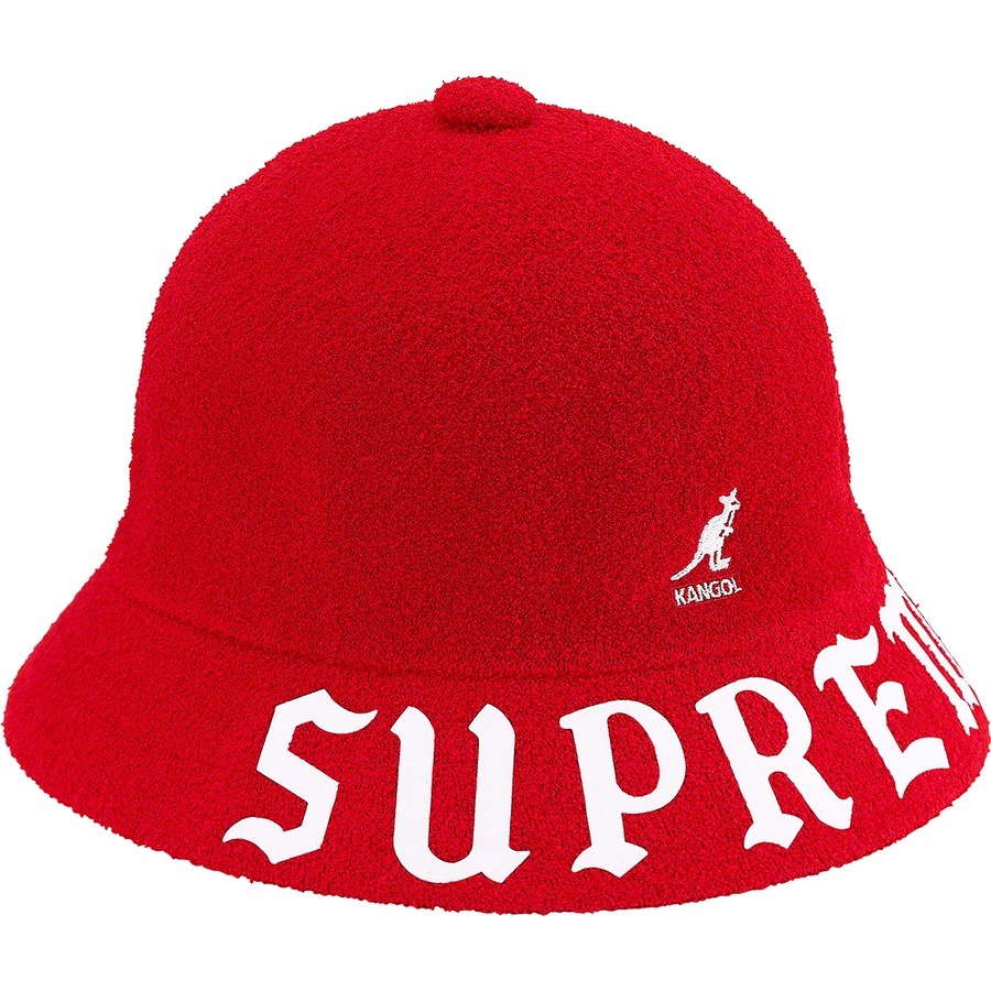 Supreme Kangol Bermuda Casual Hat Red - Novelship