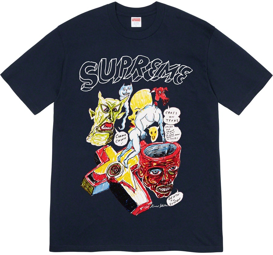 supreme-daniel-johnston-tee-navy