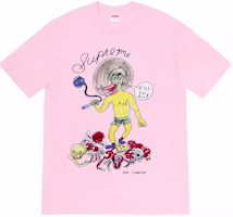 Supreme Daniel Johnston Kill Em All Tee Light Pink