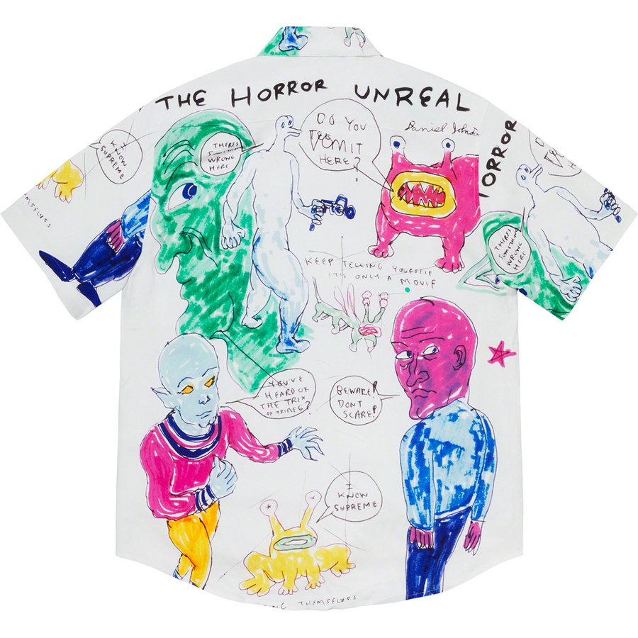 Supreme Daniel Johnston Rayon S/S Shirt White - Novelship