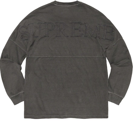 Supreme Overdyed L/S Top Black Buy Supreme Overdyed L/S Top Black