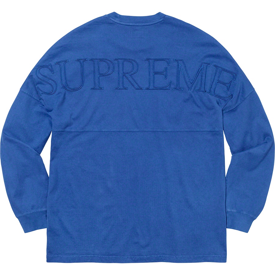 Supreme Overdyed L/S Top Royal
