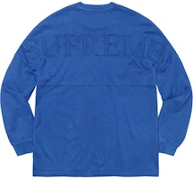 Supreme Overdyed L/S Top Royal Supreme Overdyed L/S Top Royal