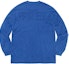 Buy Supreme Overdyed L/S Top Royal