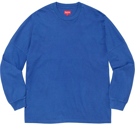Supreme Overdyed L/S Top Royal Order Supreme Overdyed L/S Top Royal