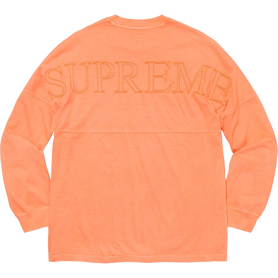 Buy Supreme Overdyed L/S Top Peach Cerah