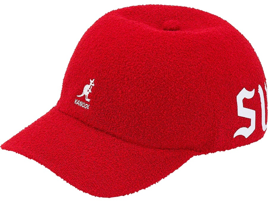 supreme-kangol-bermuda-spacecap-red