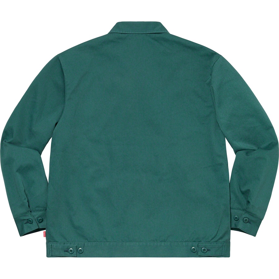 Supreme Daniel Johnston Embroidered Work Jacket Work Green - Novelship