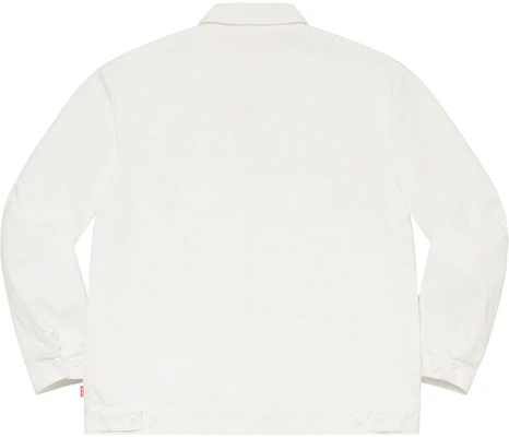 Supreme Daniel Johnston 刺繡工作外套 白色 Order Supreme Daniel Johnston 刺繡工作外套 白色