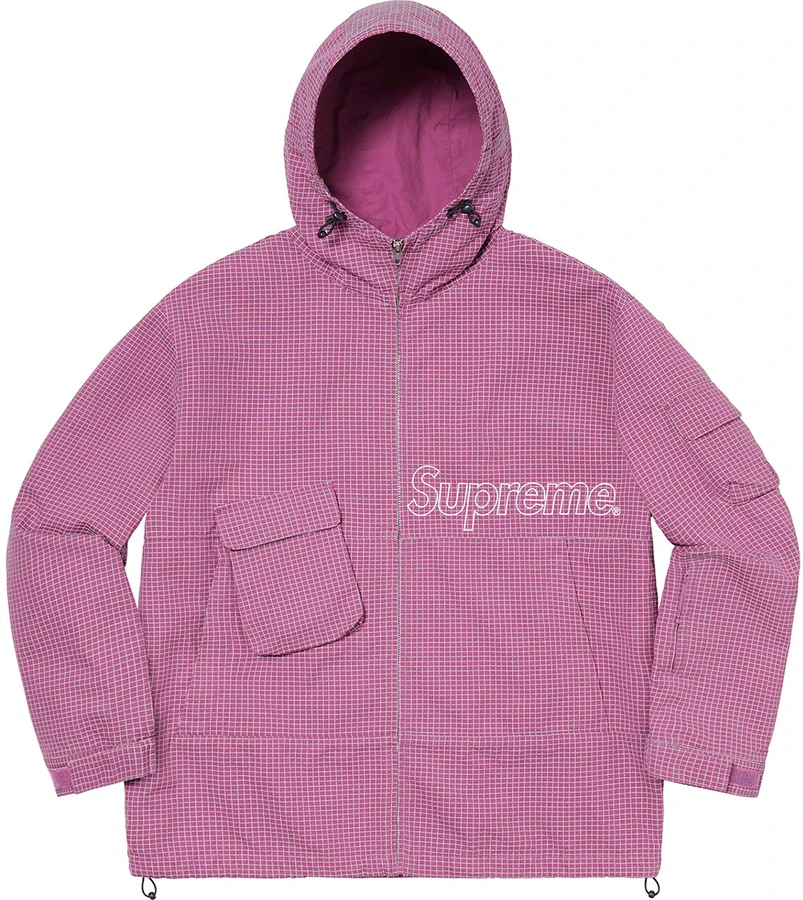 supreme-ripstop-utility-jacket-light-purple
