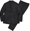 Buy Supreme Wool Suit Black Pinstripe