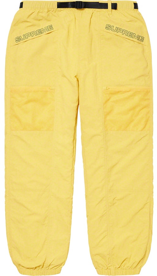 supreme-utility-belted-pant-pale-yellow