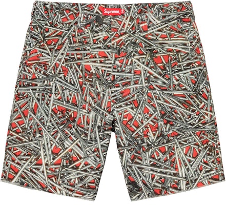 Supreme Nails Work Short Red Buy Supreme Nails Work Short Red