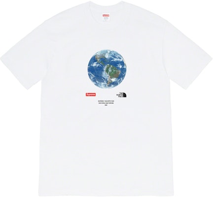 Supreme x The North Face One World Tee White Buy Supreme x The North Face One World Tee White