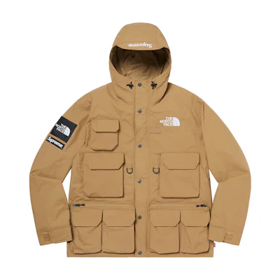 Supreme TNF Cargo Jacket Gold