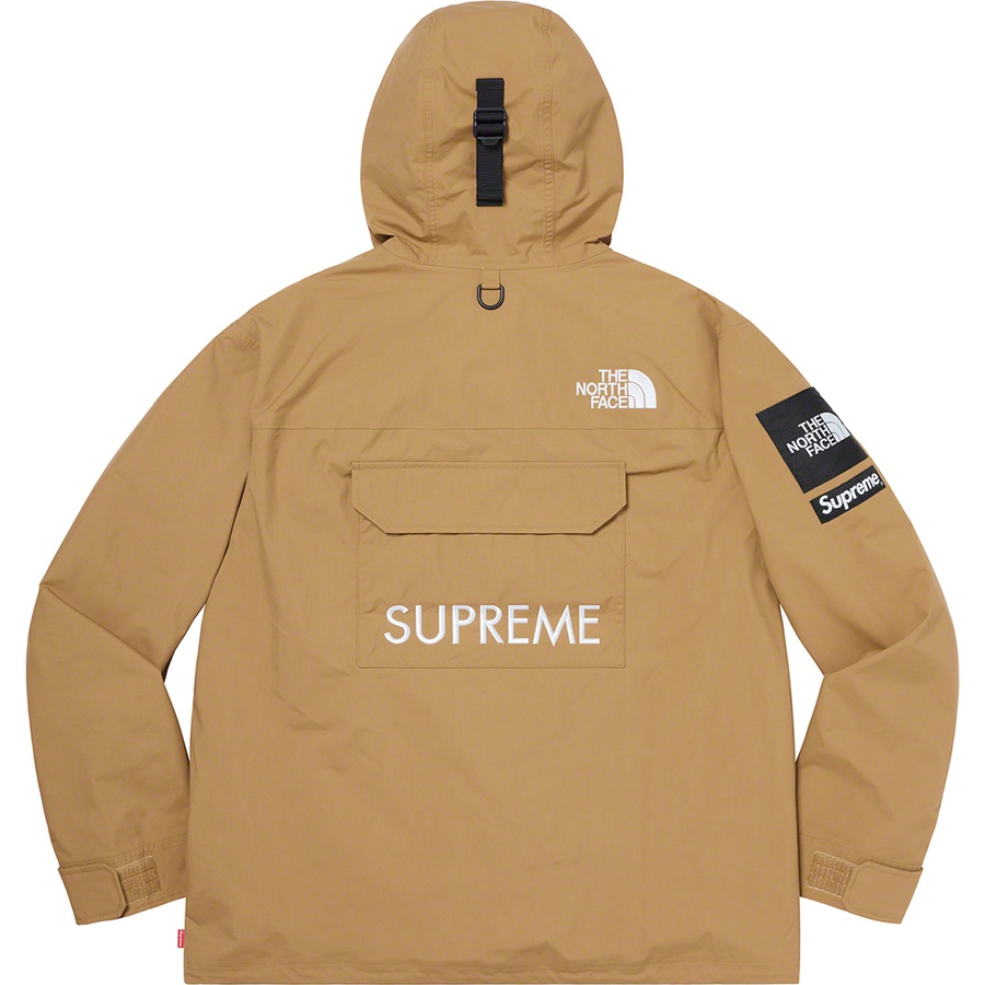 supreme the north face cargo jacket gold