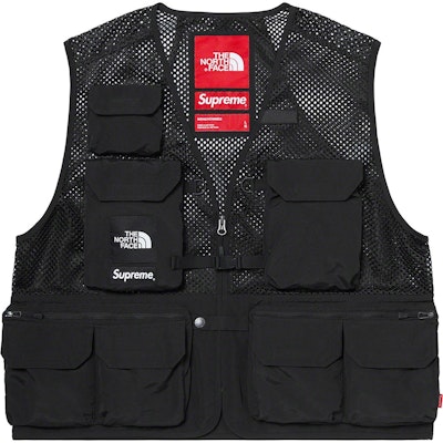 Supreme x The North Face Cargo Vest Black Buy Supreme x The North Face Cargo Vest Black