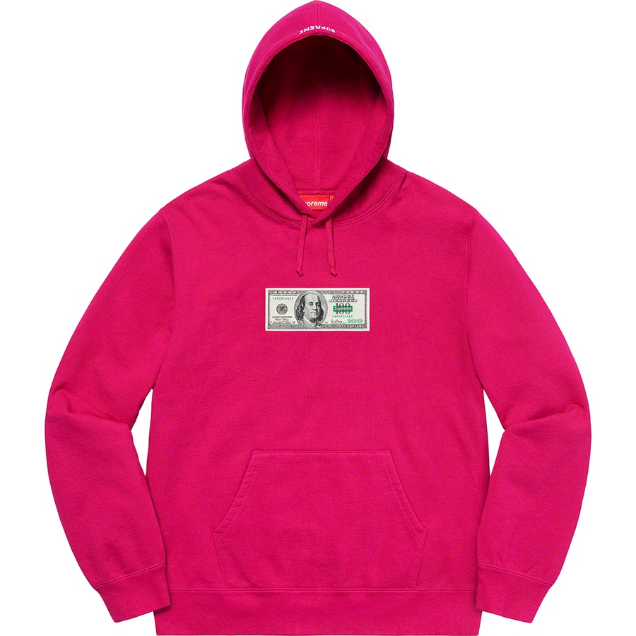 Supreme Franklin Hoodie Fuchsia