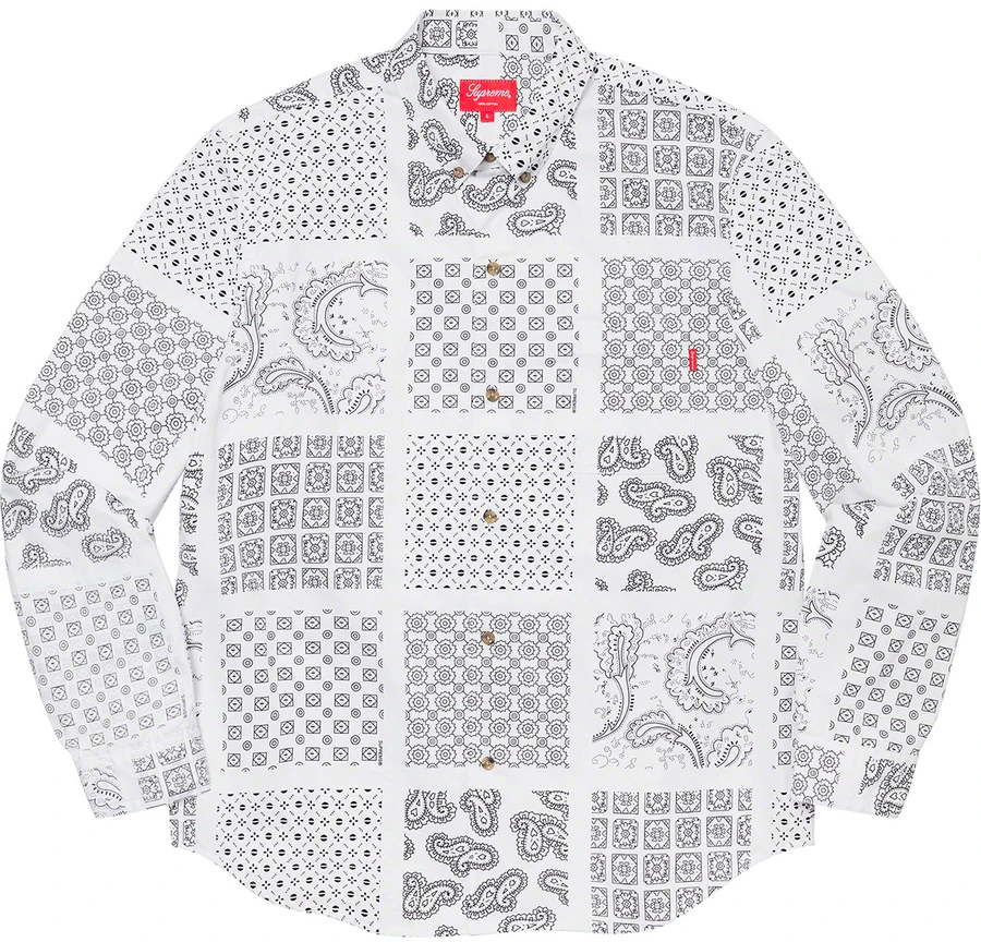 supreme-paisley-grid-shirt-white