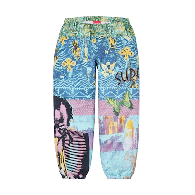 Supreme Miles Davis Skate Pant Blue