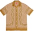 Buy Supreme Mosaic Silk S/S Shirt Tan