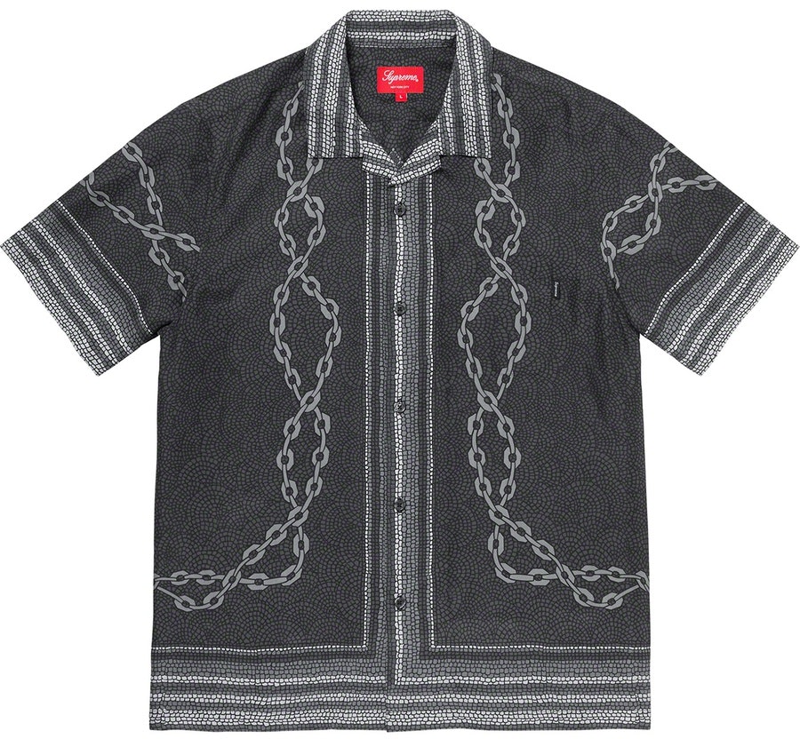 supreme-mosaic-silk-s-s-shirt-black