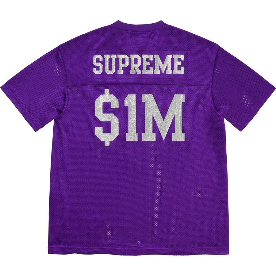 Supreme Glitter Football Top Purple 圖 2
