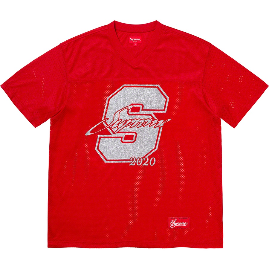 Supreme Glitter Football Top Redを購入 - Novelship 