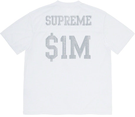 至高無上的亮片足球上衣 白色 Order 至高無上的亮片足球上衣 白色