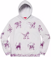 Supreme Animals Hooded Sweatshirt Ash Grey Supreme Animals Hooded Sweatshirt Ash Grey