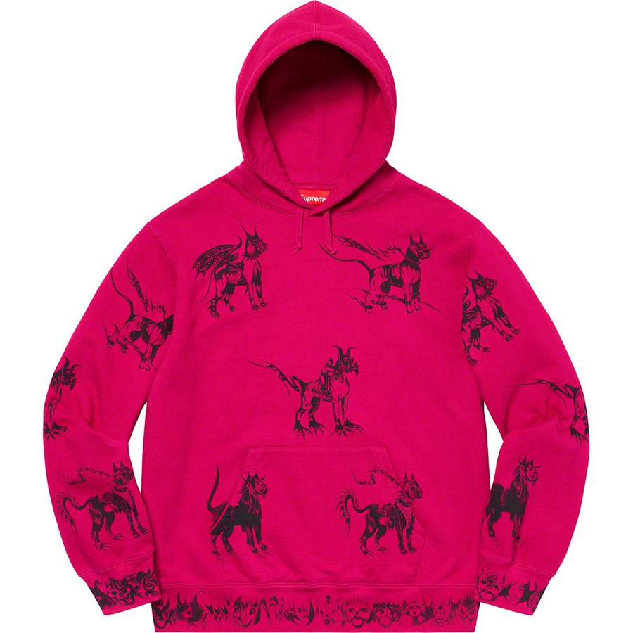 Supreme 2025 animal hoodie