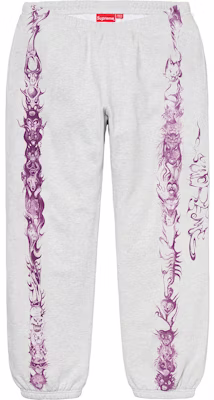 Supreme Pantalón Deportivo Animales Gris Ceniza Buy Supreme Pantalón Deportivo Animales Gris Ceniza
