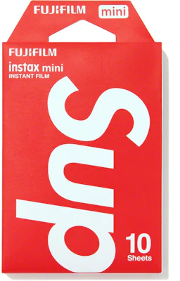 Supreme 富士膠片 Instax Mini 即影即有相紙 (10 張) Lookbook Supreme 富士膠片 Instax Mini 即影即有相紙 (10 張)