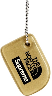 Supreme x The North Face Floating Keychain Gold Buy Supreme x The North Face Floating Keychain Gold