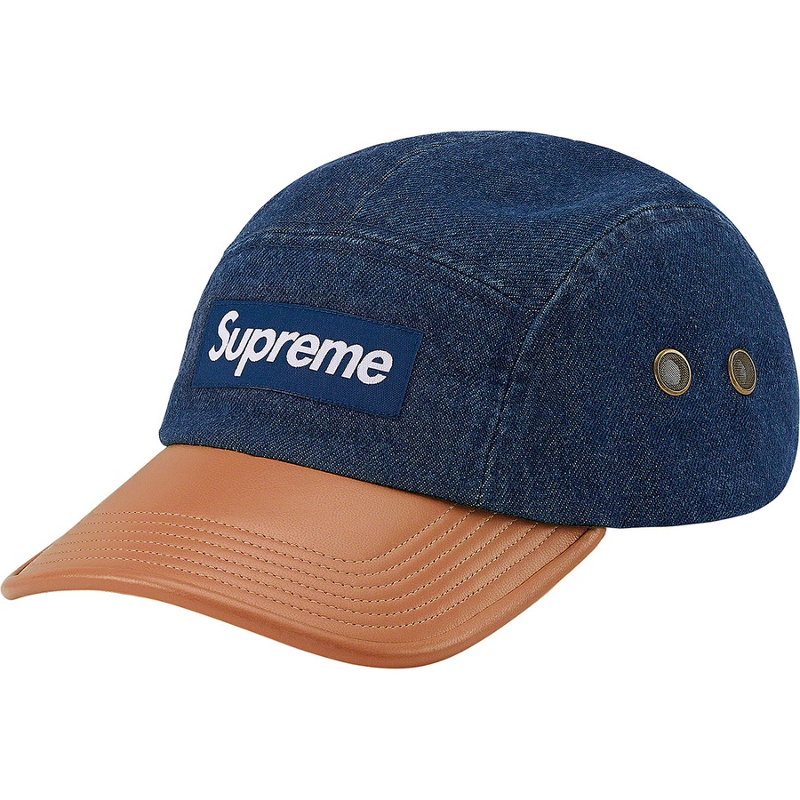 Supreme denim camp cap sale