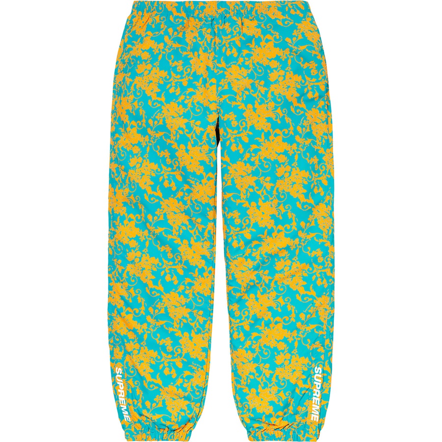 Supreme Warm Up Pant Teal Floral - Novelship