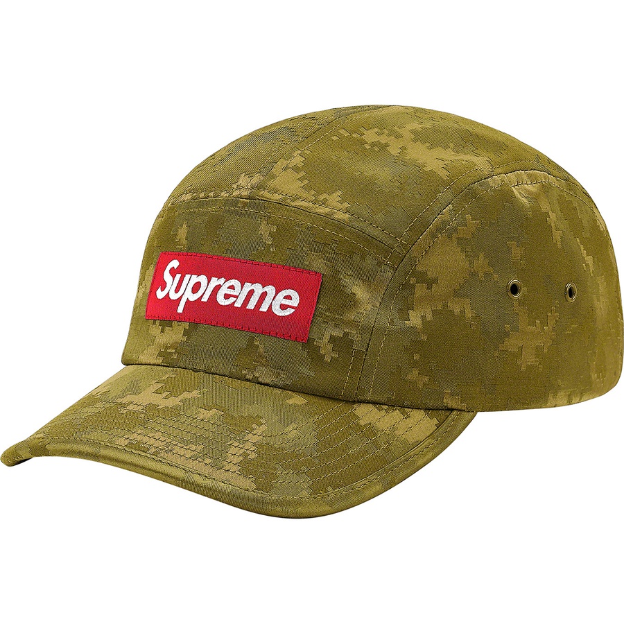 Supreme Satin Digi Camo Camp Cap Olive - Novelship