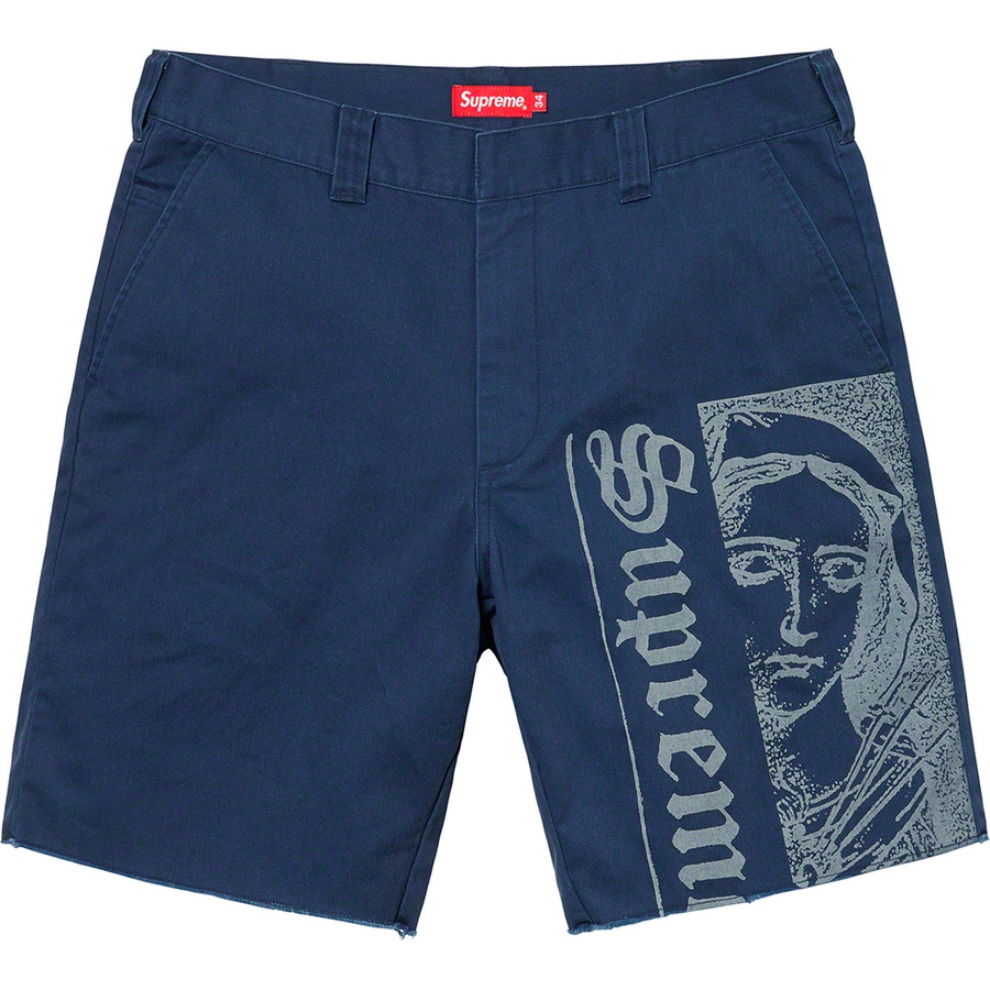 Supreme Mary Work Short Light Navy - Novelship